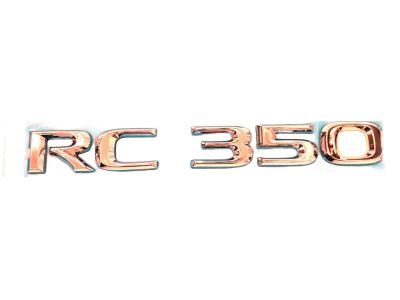 Lexus RC Turbo Emblem - 75443-24130
