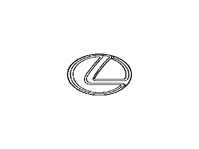 Lexus LS500h Emblem - 53141-50061