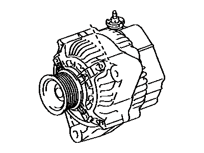 Lexus 27060-50240 Alternator Replacement