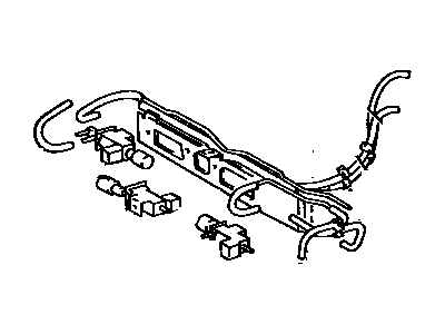 Lexus Secondary Air Injection Check Valve - 25701-20010