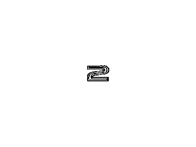 Lexus IS Turbo Emblem - 75443-53330