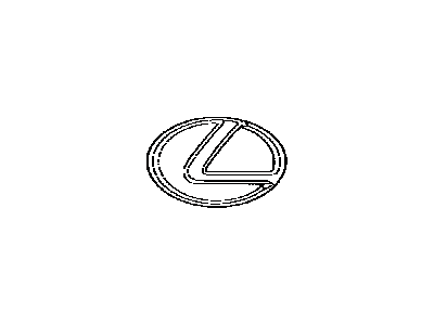 Lexus LS600hL Emblem - 53141-48060