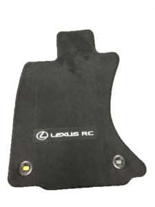 Lexus Carpet Floor Mats - Black, AWD PT208-24151-22