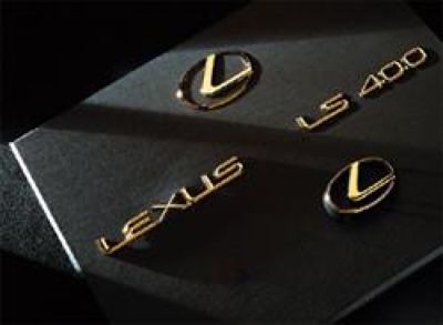Lexus Gold Emblems, EMBLEM KIT, LS400 PT577-50980