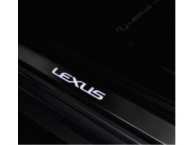 Lexus Illuminated Door Sills, Black PT942-53210-20