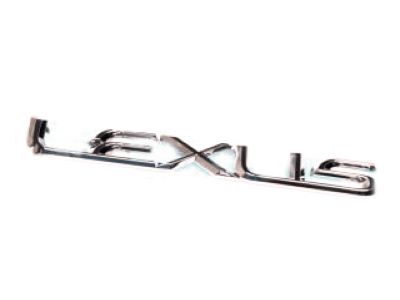 Lexus 75447-33170 Luggage Compartment Door Name Plate, No.1