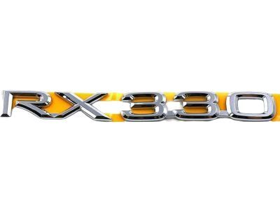 2004 Lexus RX330 Emblem - 75443-48040