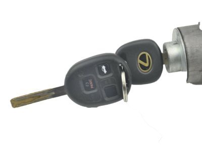 Lexus 69052-50130 Door Lock Cylinder & Key Set, Left