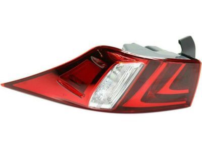 Lexus 81561-53270 Lens & Body, Rear Combination Lamp
