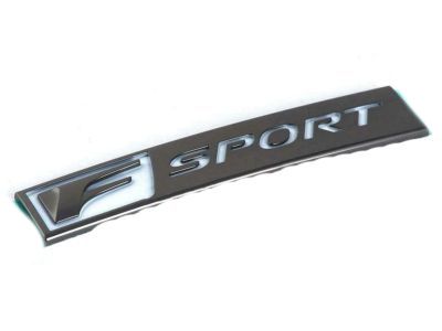 Lexus 75446-78010 Rear Trunk F-Sport Logo Badge Emblem