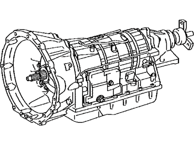Lexus 35000-53280 Transmission Assembly