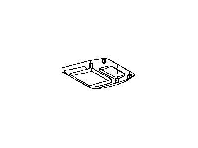 Lexus 63652-60020-B0 Cover, Roof Console Box