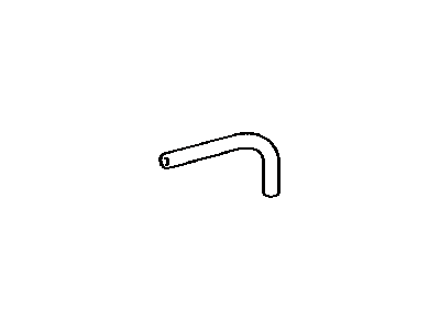 Lexus 16281-31021 Hose, Water By-Pass, NO.4