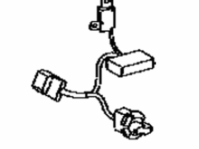 Lexus 81555-30A41 Socket & Wire Sub-Assy, Rear Combination Lamp, RH