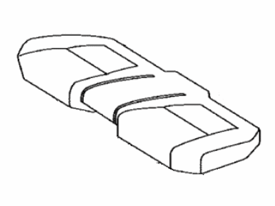 Lexus 71075-30C40-B0 Rear Seat Back Cover (For Bench Type)