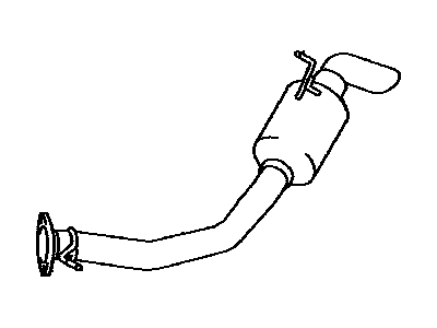 Lexus 17430-31740 Exhaust Tail Pipe Assembly