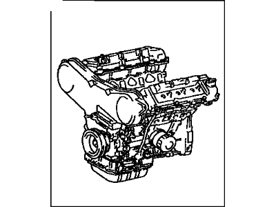 Lexus 19000-20450 Engine Assy, Partial