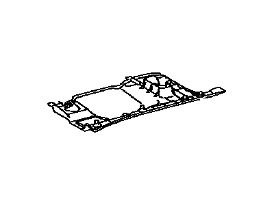 Lexus 55607-50140 Cover Sub-Assy, Instrument Panel Under, NO.2