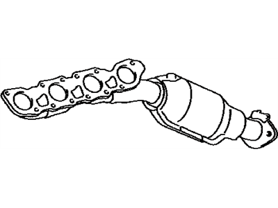 Lexus 17104-38020 Exhaust Manifold Sub-Assembly, Right