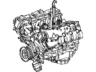 Lexus 19000-38500 Engine Assy, Partial