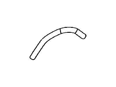 Lexus 16282-38040 Hose, Water By-Pass, NO.5