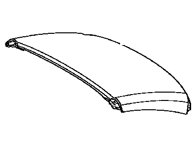 Lexus 63202-53030 Panel Sub-Assy, Slide Roof, Rear