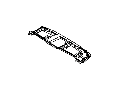 Lexus 63391-53010-B0 Trim, Roof Headlining, Front