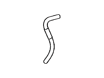 Lexus 16295-50060 Hose, Water By-Pass, NO.7