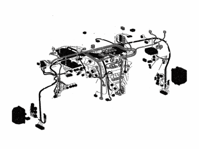 Lexus 82141-48180 Wire, Instrument Panel