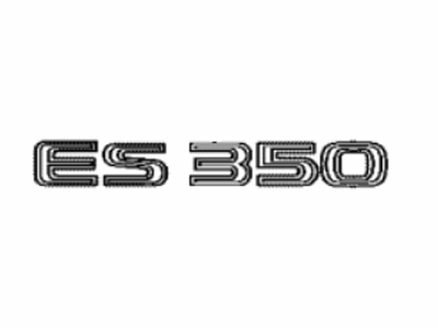 2020 Lexus ES300h Emblem - 75442-33480