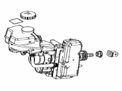 Lexus 47050-33850 Cylinder Assembly, Brake