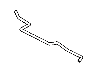 Lexus 16267-28120 Hose, Water By-Pass, NO.3