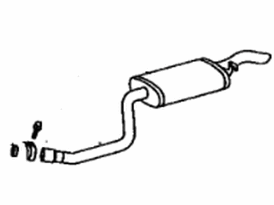 Lexus 17430-50130 Exhaust Tail Pipe Assembly
