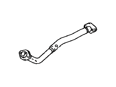 Lexus 17410-0P180 Front Exhaust Pipe Assembly