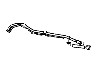 Lexus 77260-48030 Hose, Fuel, NO.1 (For Fuel Tank To Canister Tube)