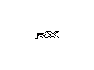 2000 Lexus RX300 Emblem - 75442-48020