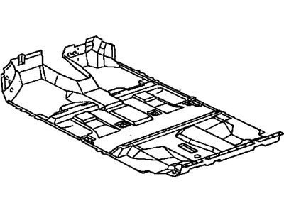 Lexus 58510-48022-C0 Carpet Assy, Front Floor, Front