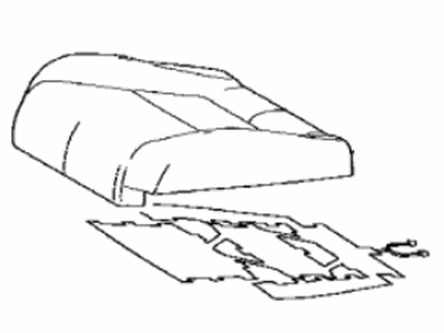 2022 Lexus ES250 Seat Cover - 71072-06T51-A0