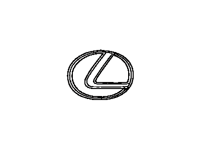 Lexus 75431-53030 Symbol Emblem