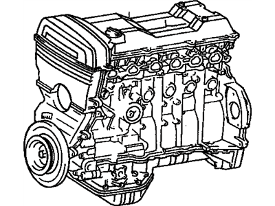 Lexus 19000-46470 Engine Assy, Partial