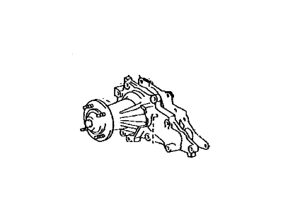 Lexus 16110-49156 Water Pump Assembly W/O Coupling