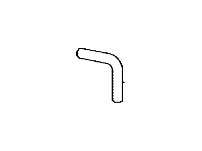 Lexus 16281-38010 Hose, Water By-Pass, NO.4