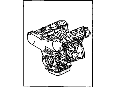 Lexus 19000-20051 Engine Assy, Partial