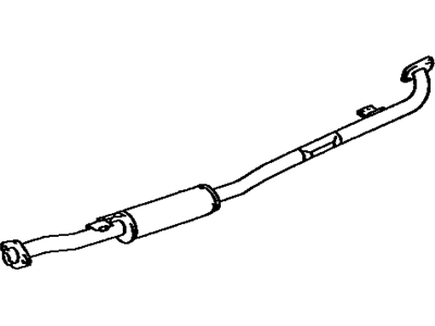 Lexus 17420-28A01 Center Exhaust Pipe Assembly