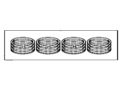 2014 Lexus CT200h Piston Ring Set - 13011-37260