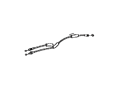 Lexus 69730-76010 Cable Assembly, Rear Door