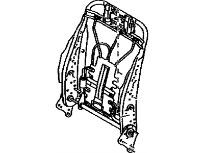Lexus 71640-53030 Spring Assembly, Front Seat