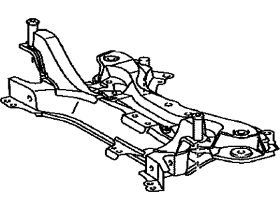 Lexus 51201-12442 CROSSMEMBER Sub-Assembly