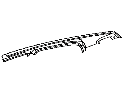 Lexus 61225-76010 Rail, Roof Side Outer