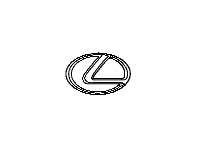 Lexus 75331-33060 Hood Emblem